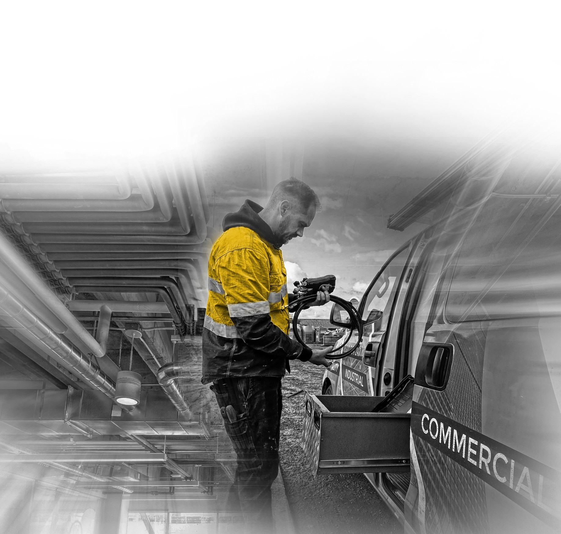 CHS field operations technician and service van Adelaide