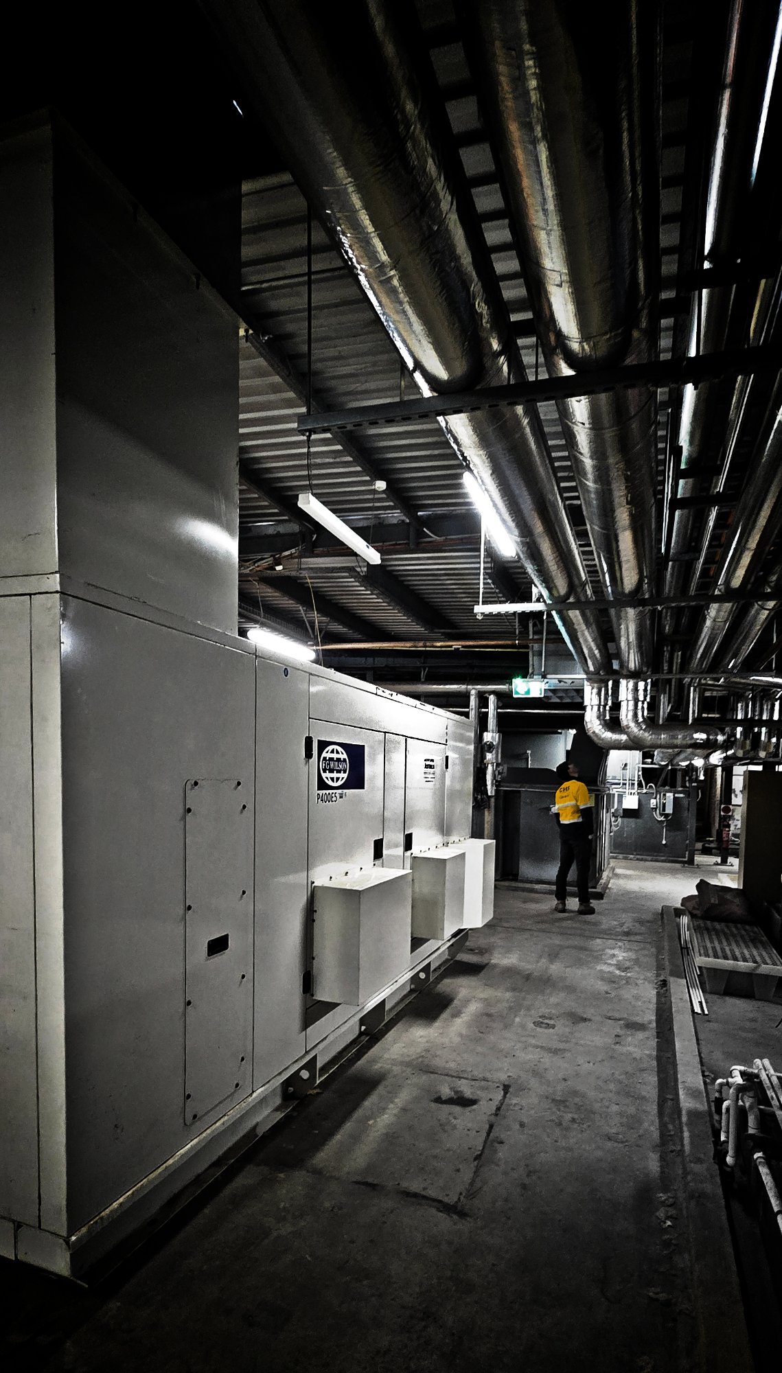 CHS technician at SA Pathology facility — real CHS team on site